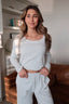 Everyday Feeling Pointelle Long Sleeve