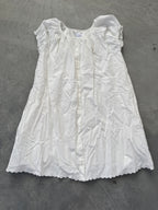 FINAL SALE - FLAWED Monroe Dress in White - Small