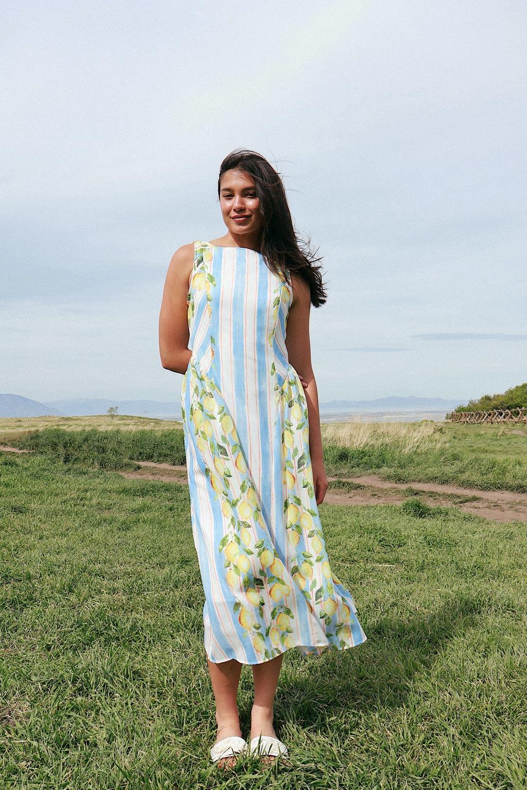 Limoncello Stripe Maxi