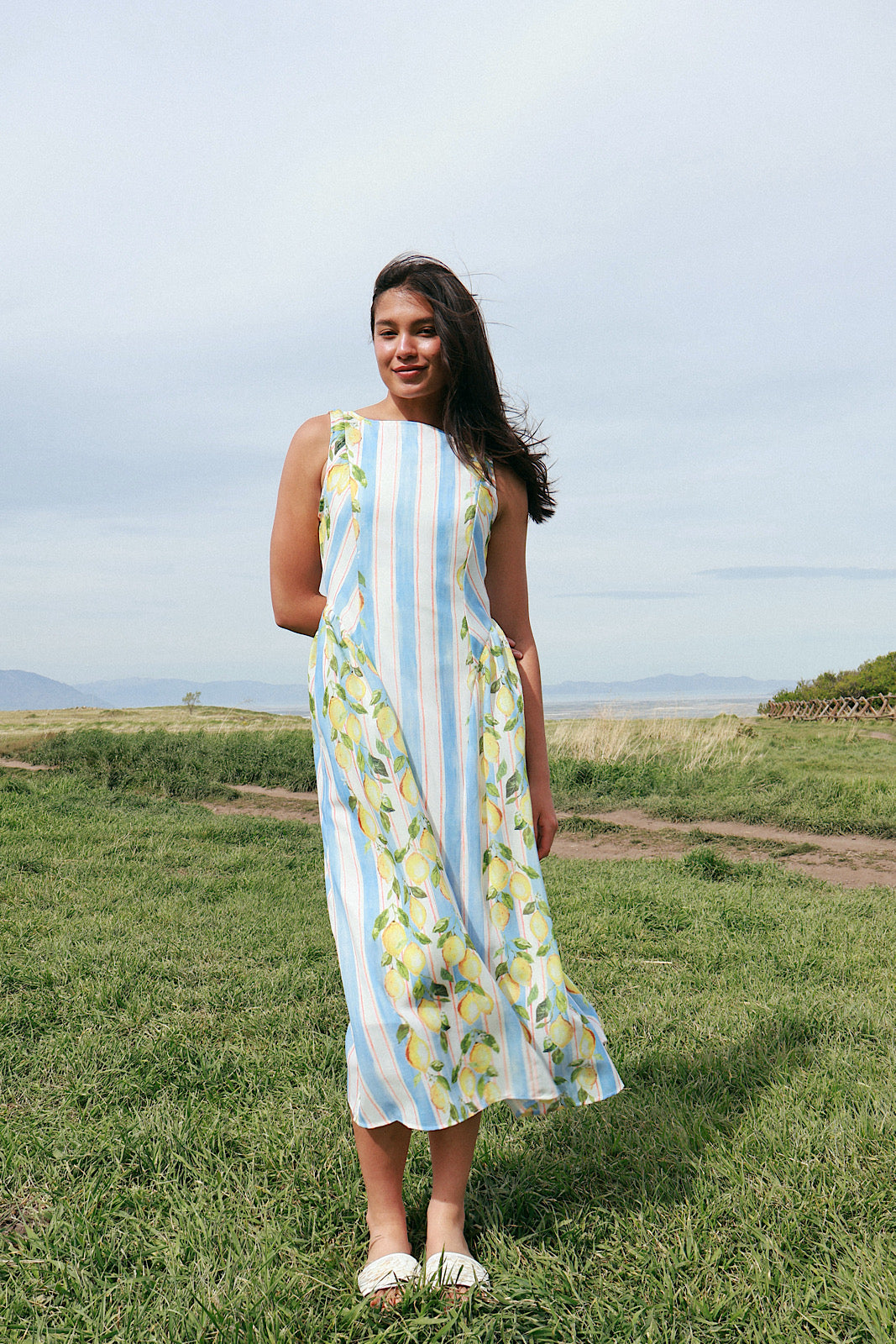 Limoncello Stripe Maxi