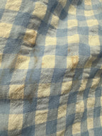 FINAL SALE - FLAWED Bluebell Gingham Skirt - Small