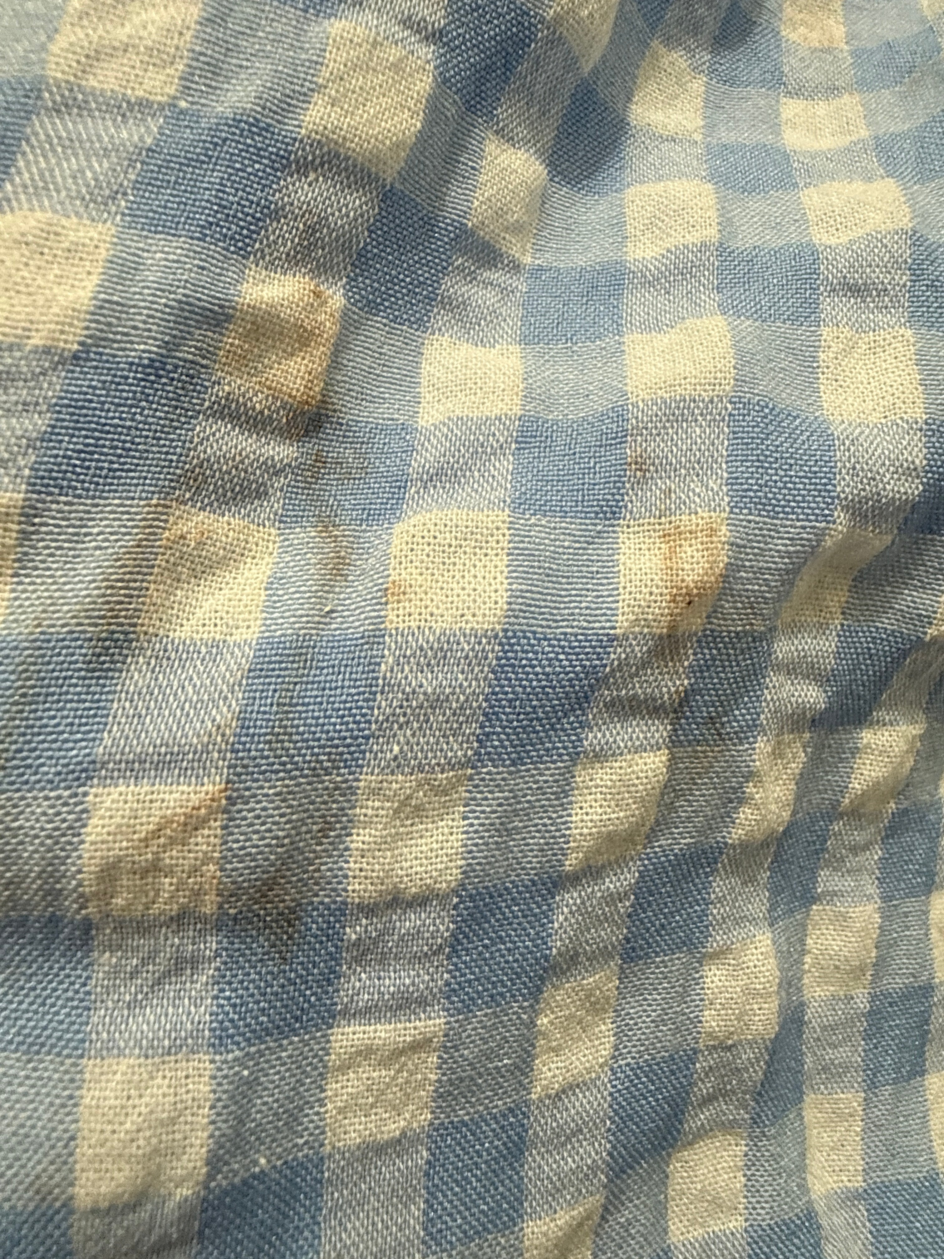 FINAL SALE - FLAWED Bluebell Gingham Skirt - Small