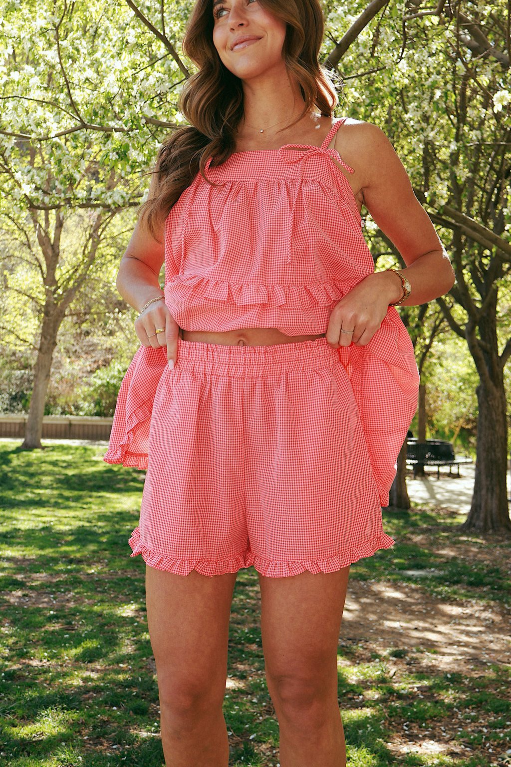 Strawberry Shortcake Gingham Shorts