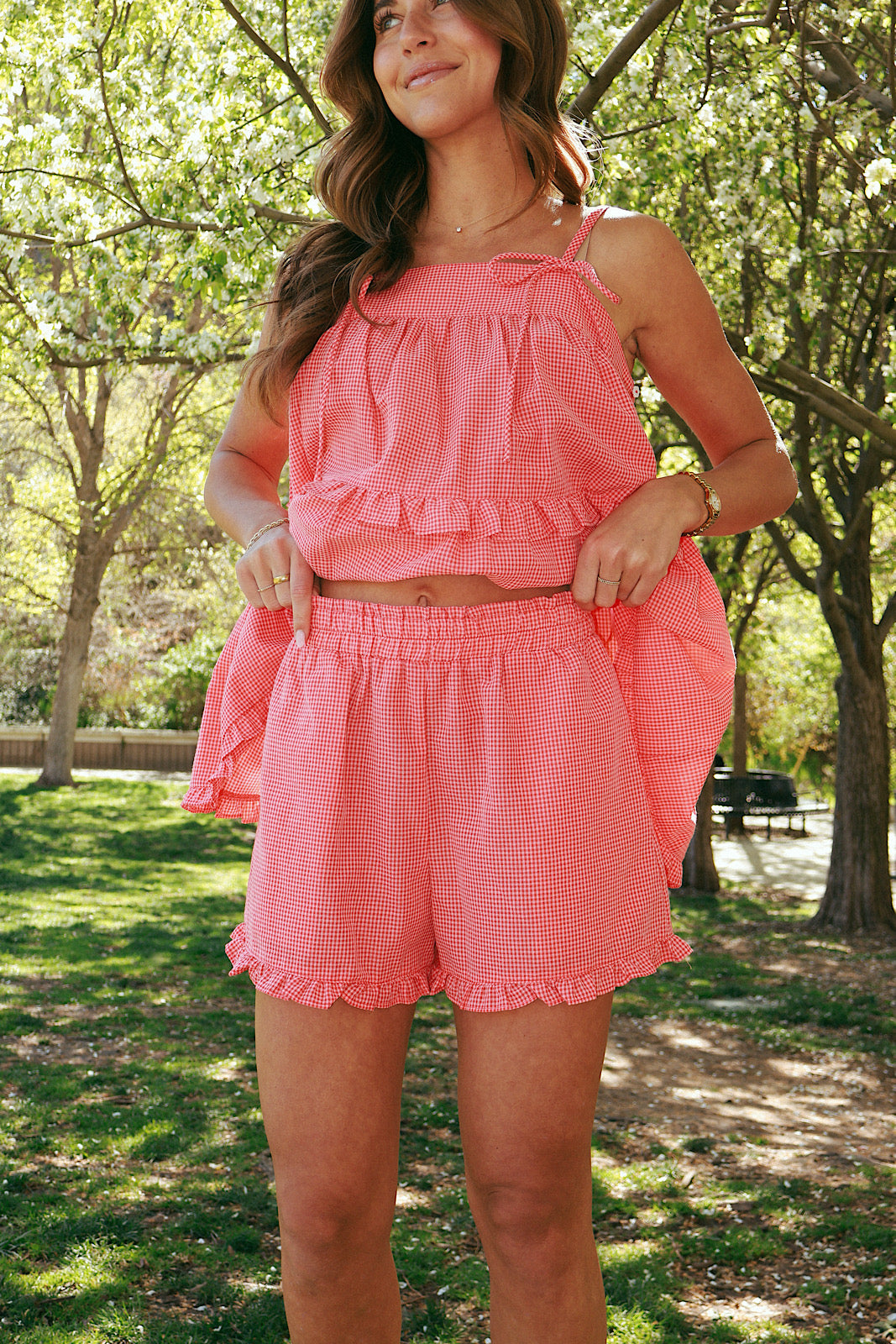 Strawberry Shortcake Gingham Shorts