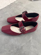 FINAL SALE - FLAWED Oasis Flats Burgundy - 8