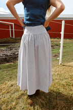 Annie Oakley Button Down Skirt