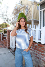 Whitney Stripe Tee