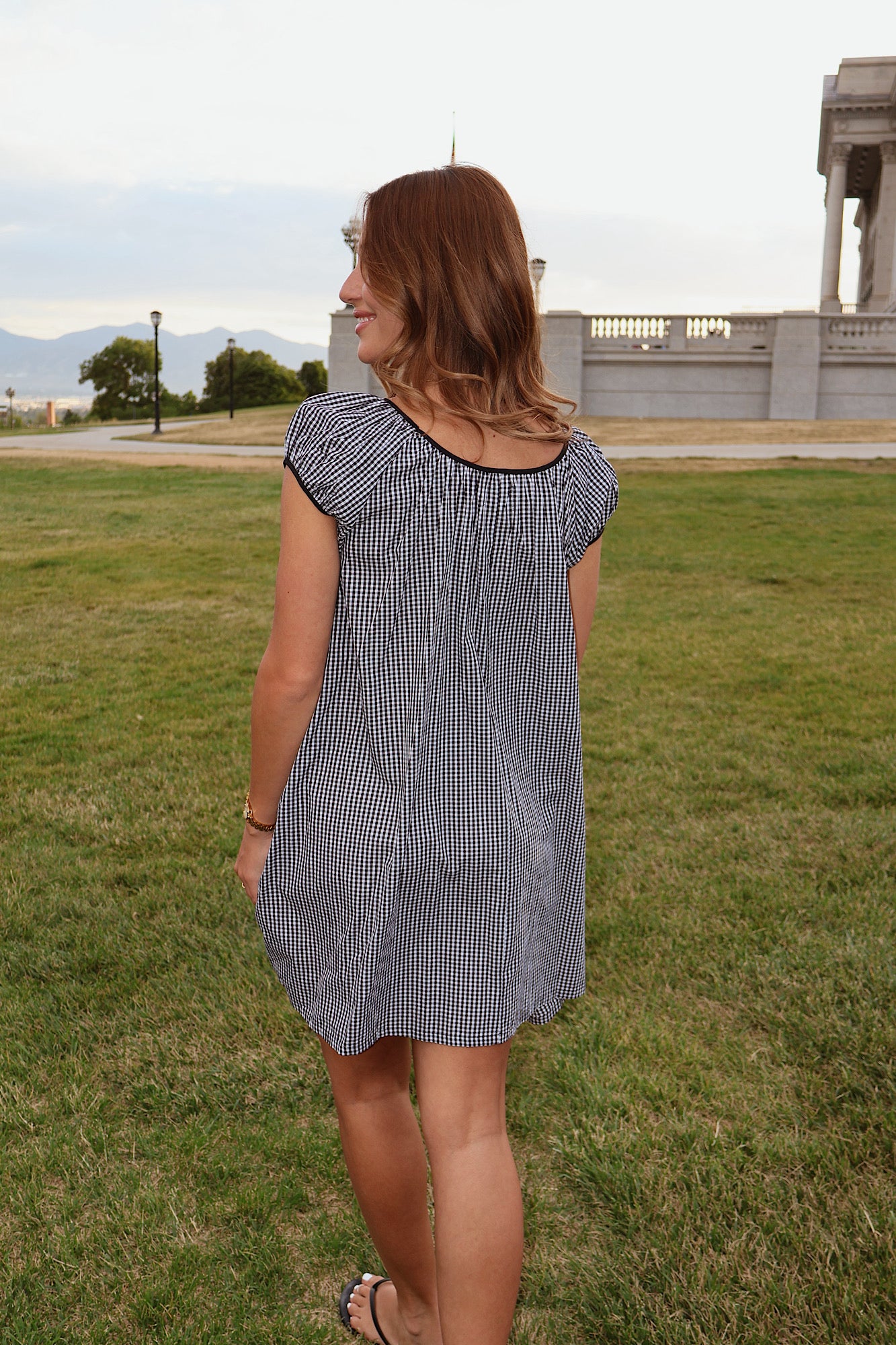 Mckinley Gingham Dress