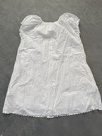 FINAL SALE - FLAWED Monroe Dress in White - Small