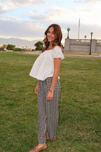 Roosevelt Gingham Pants