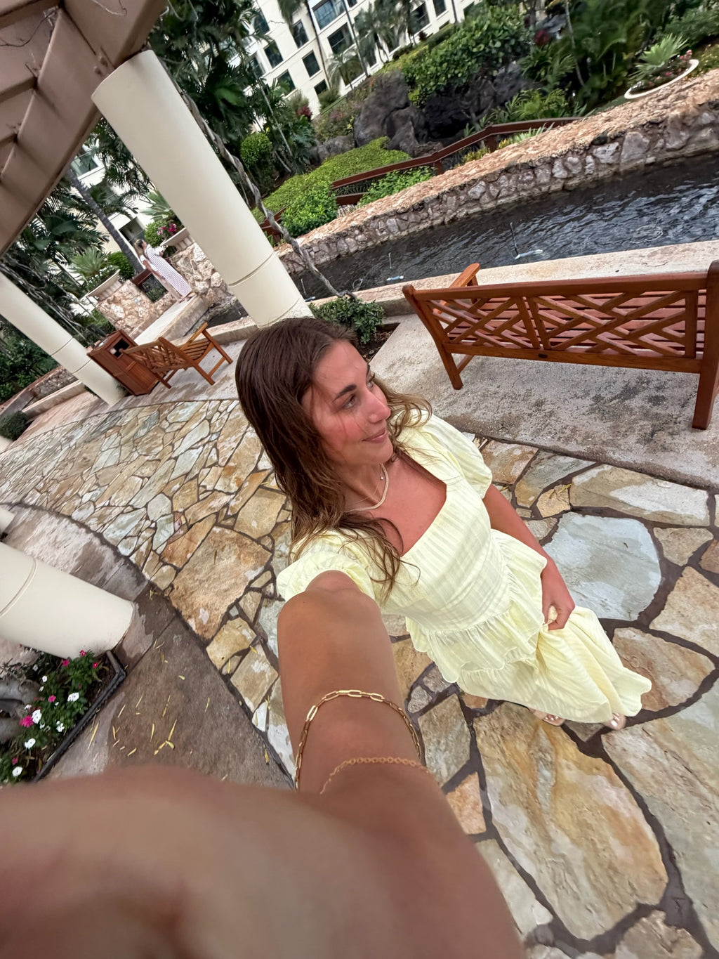 Lemon Drop Peplum