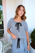 Emmaline Gingham Top