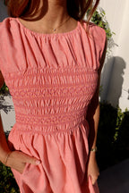 Margot Pinstripe Maxi