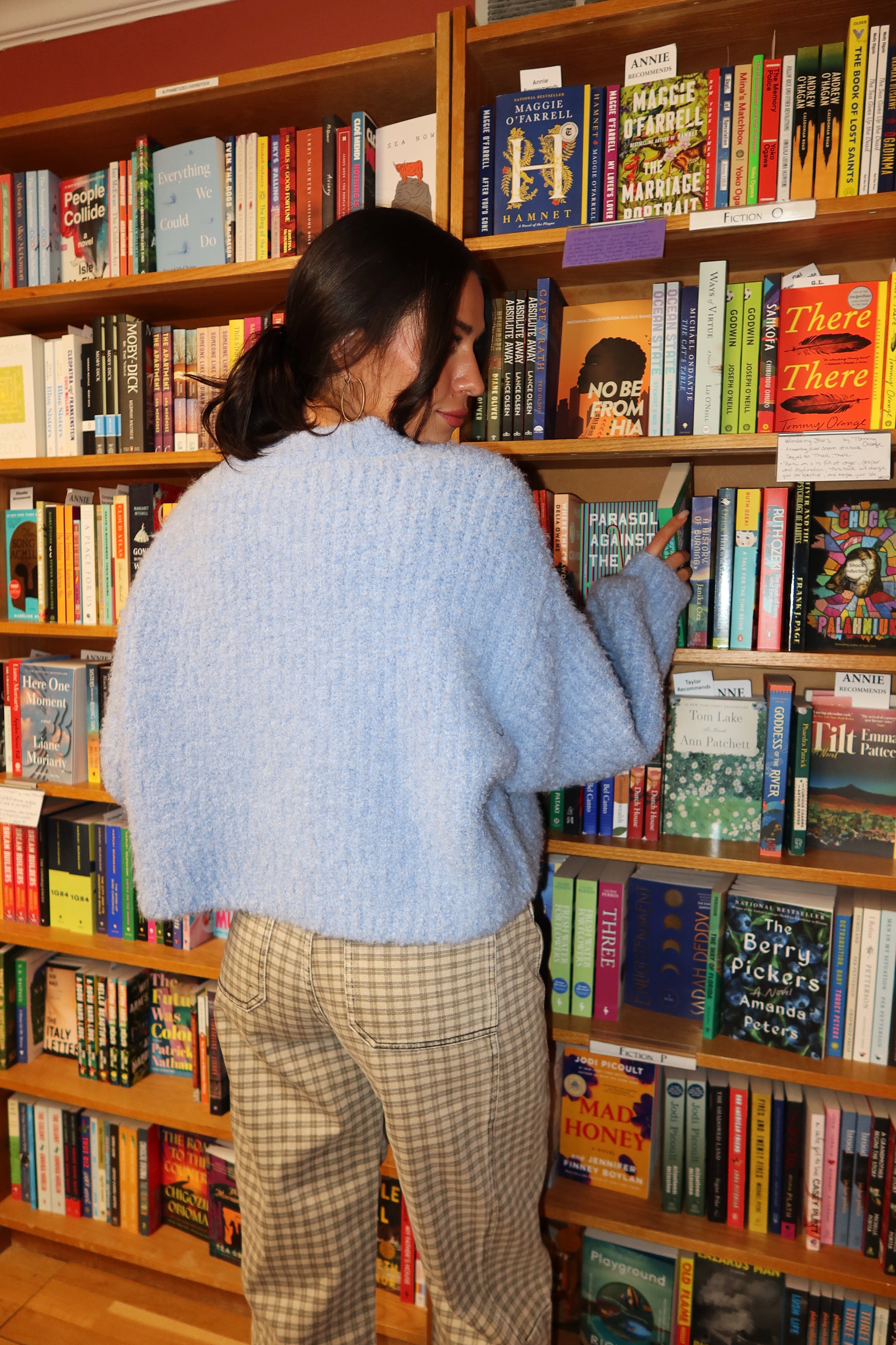 Rachel Cardigan in Blue Secondary image