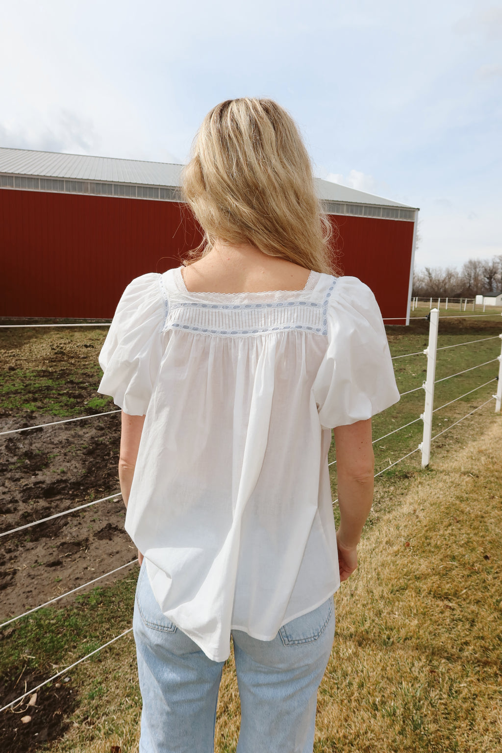 Shania Cotton-Voile Babydoll