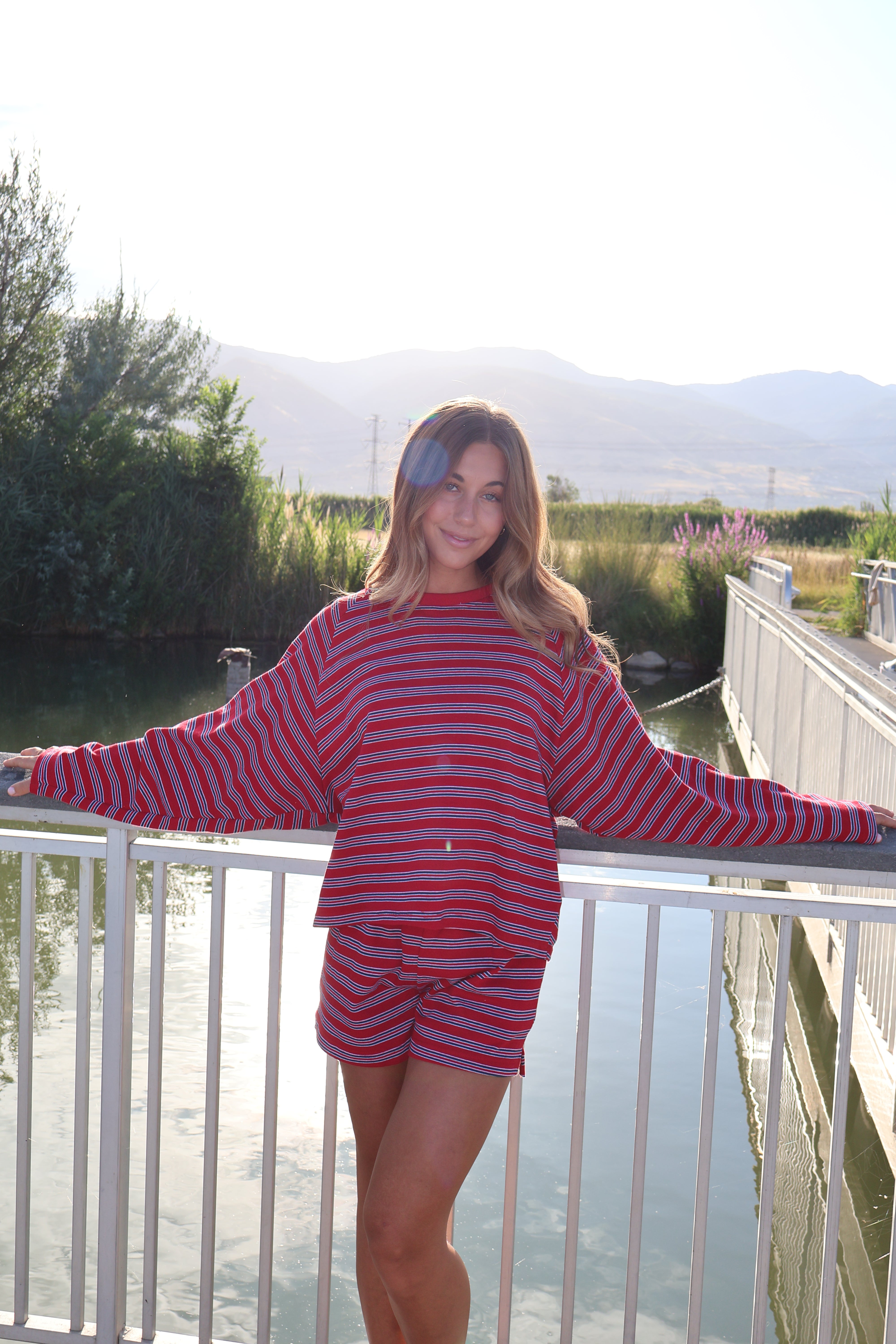 Britton Stripe Long Sleeve Secondary image