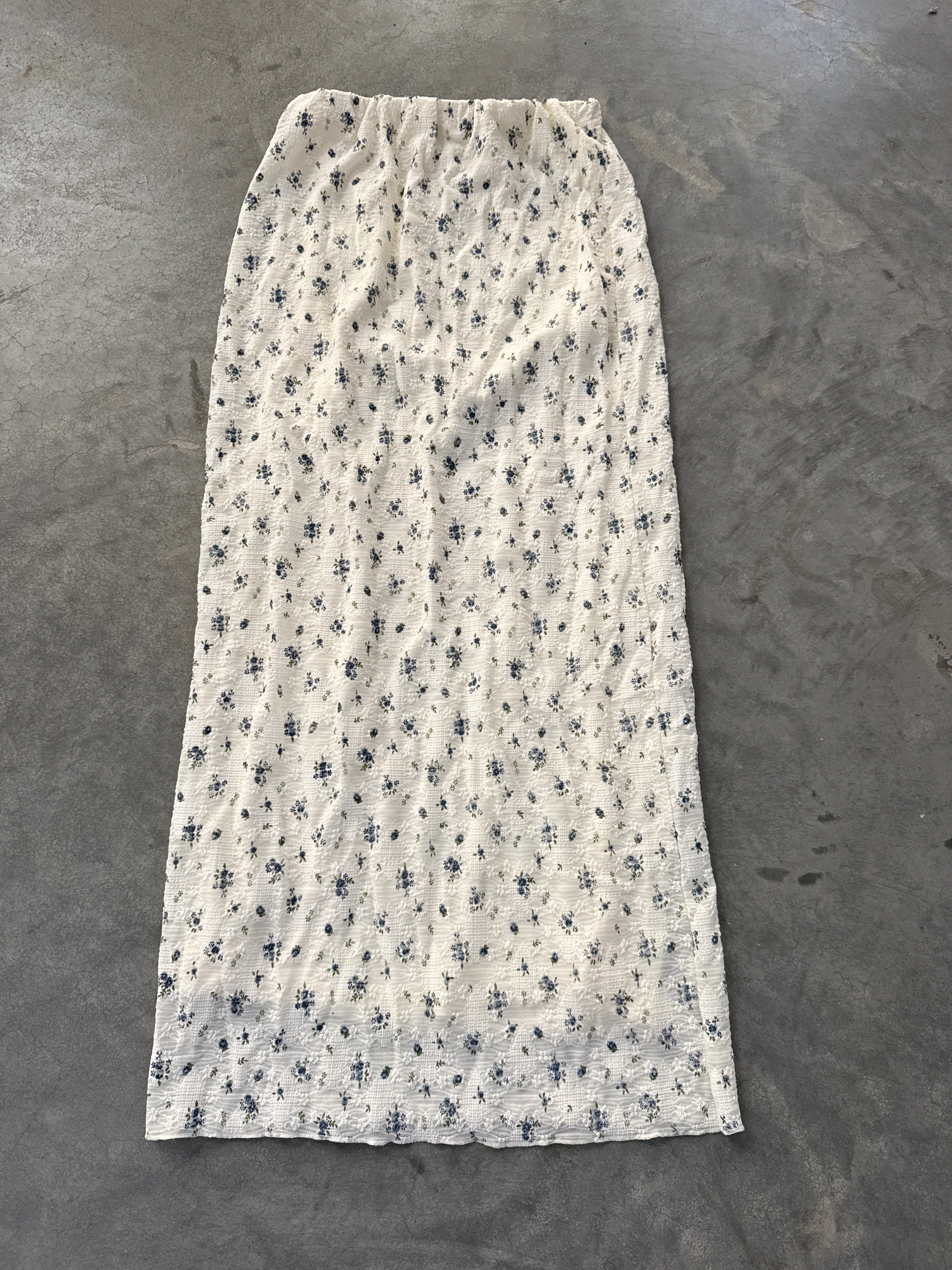 FINAL SALE - FLAWED Celeste Lace Skirt - Small