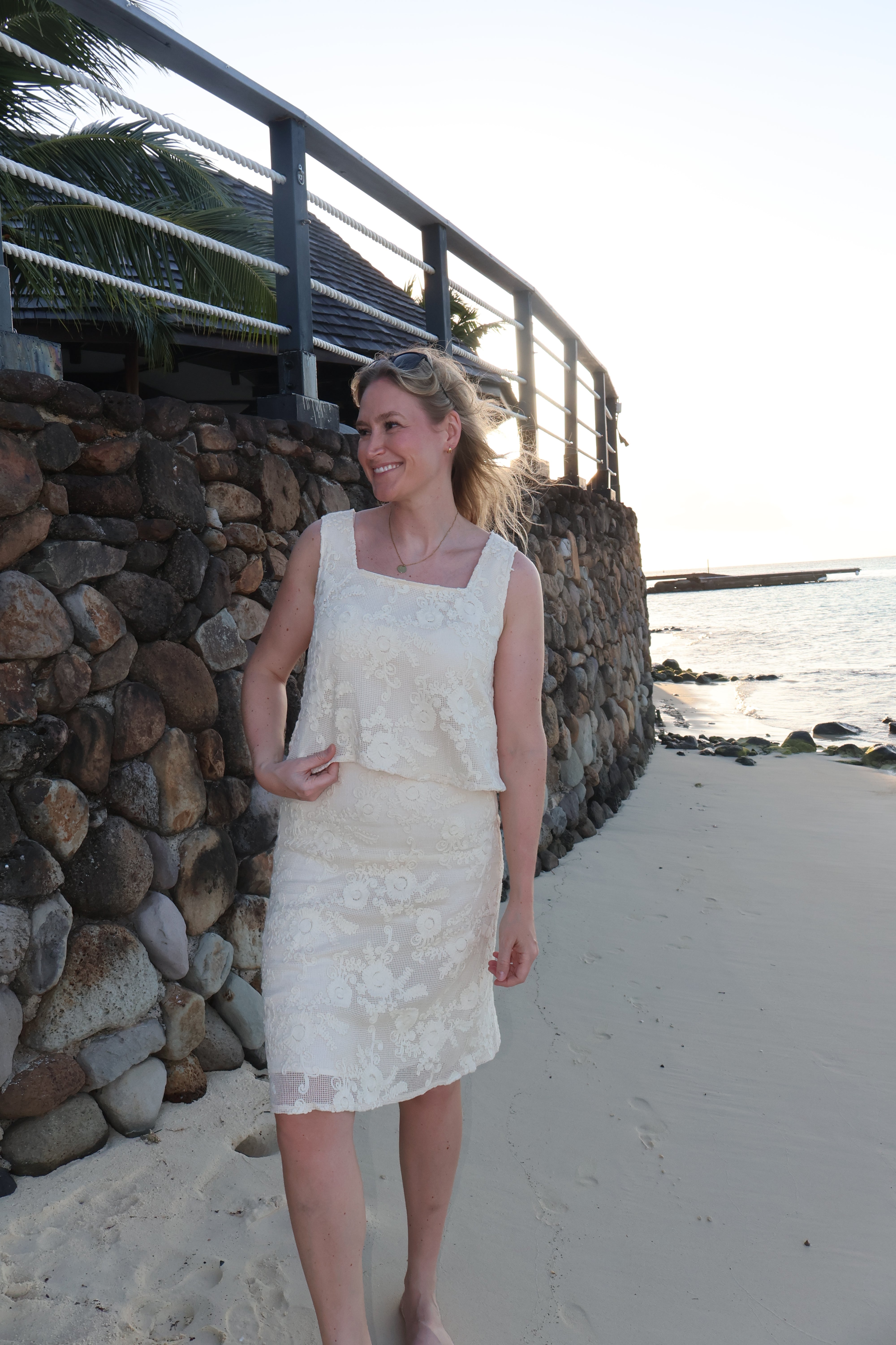 FINAL SALE - High Tide Crochet Skirt Secondary image