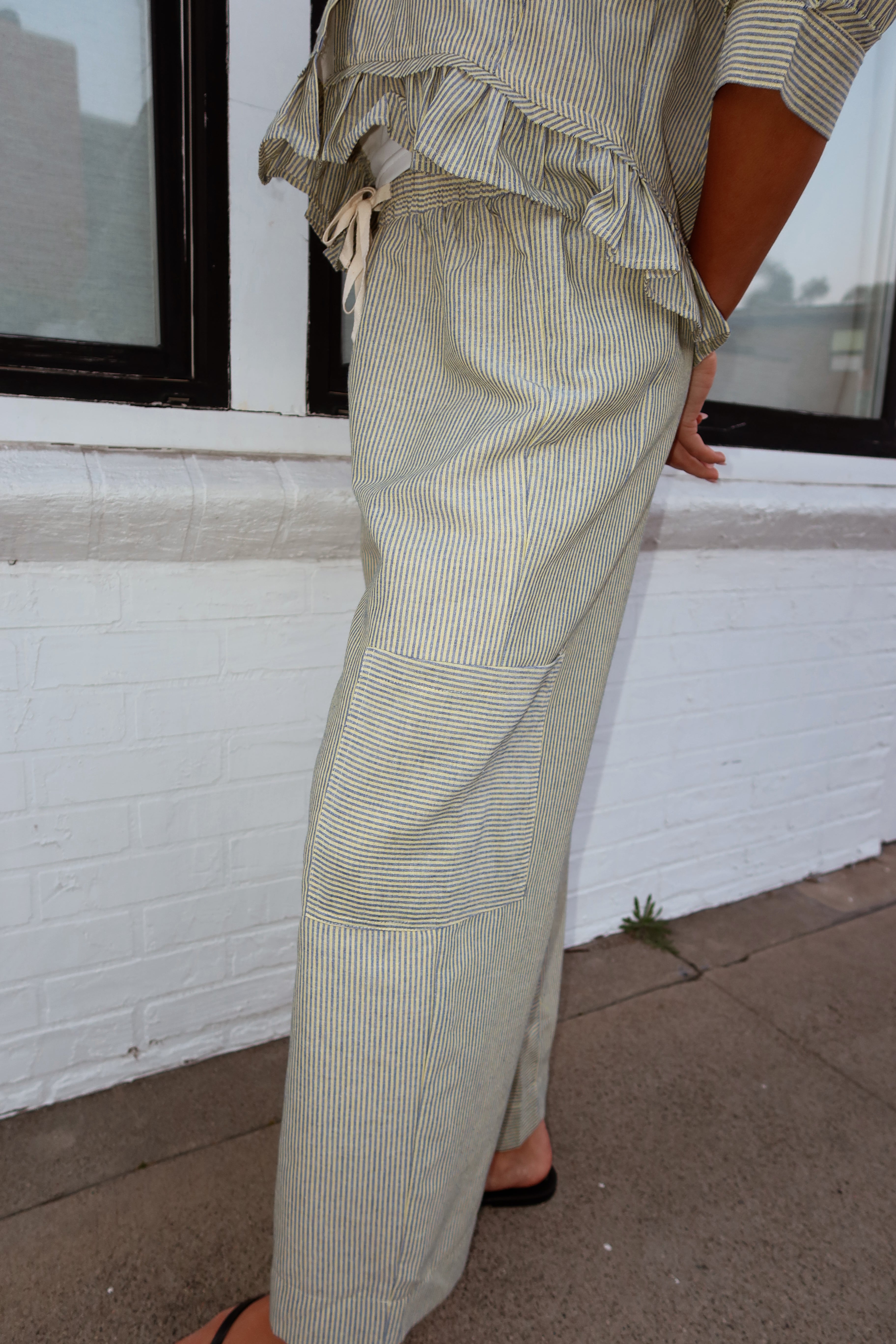 Bailey Pinstripe Pants