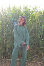 Porter Fleece Stripe Pants