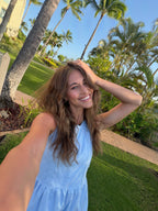 FINAL SALE - Sun Gazer Dress in Blue