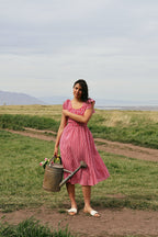 Dorothy Gingham Midi