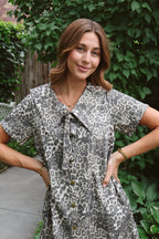 Kylie Leopard Print Dress