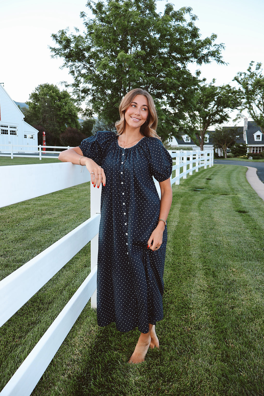 Eleanor Dot Dress