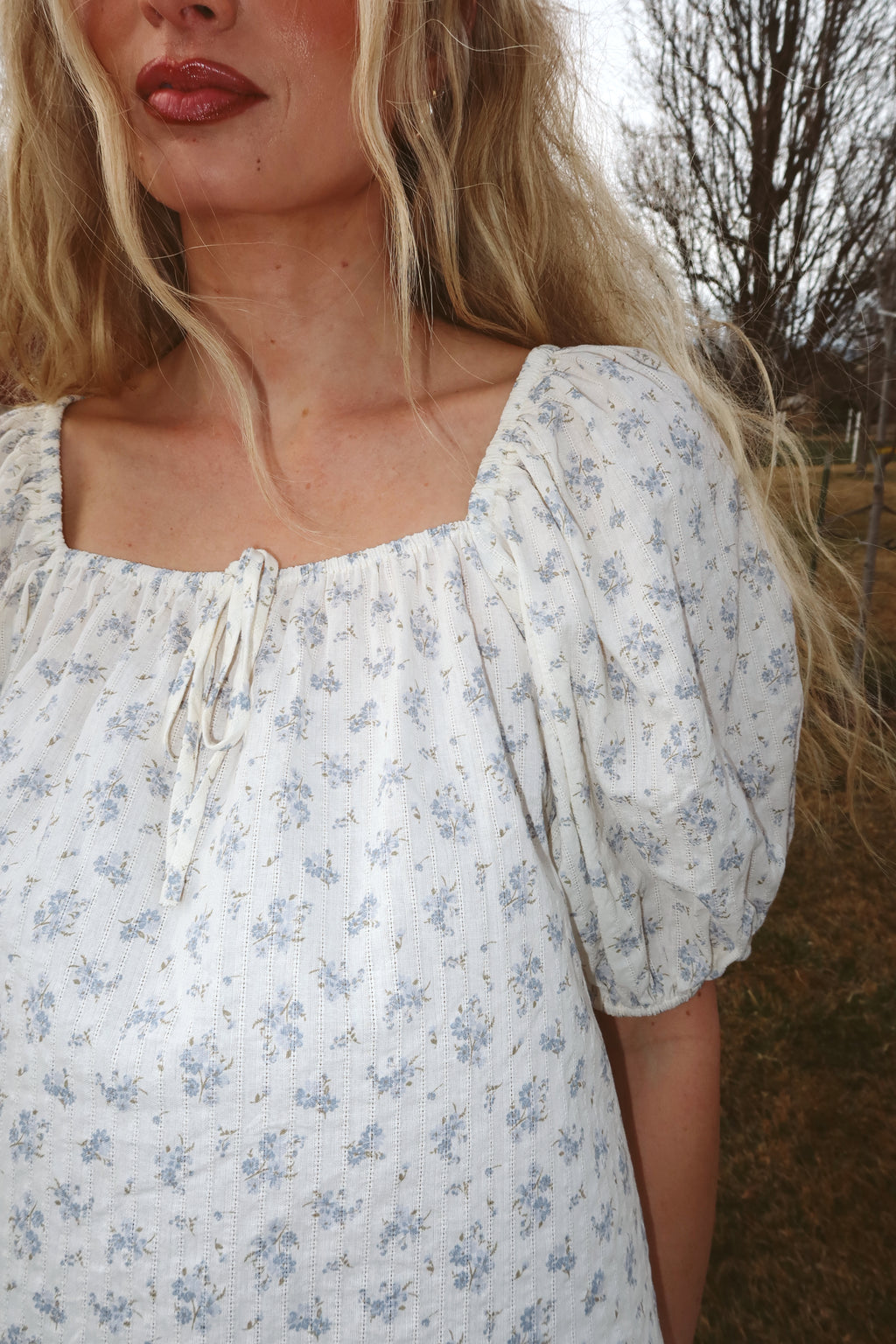 Rosebud Floral Blouse