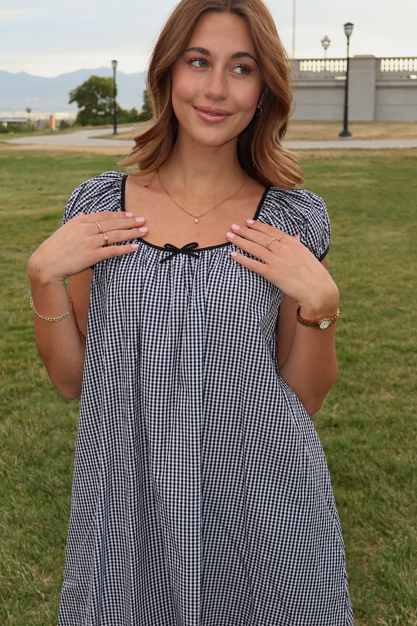 Mckinley Gingham Dress