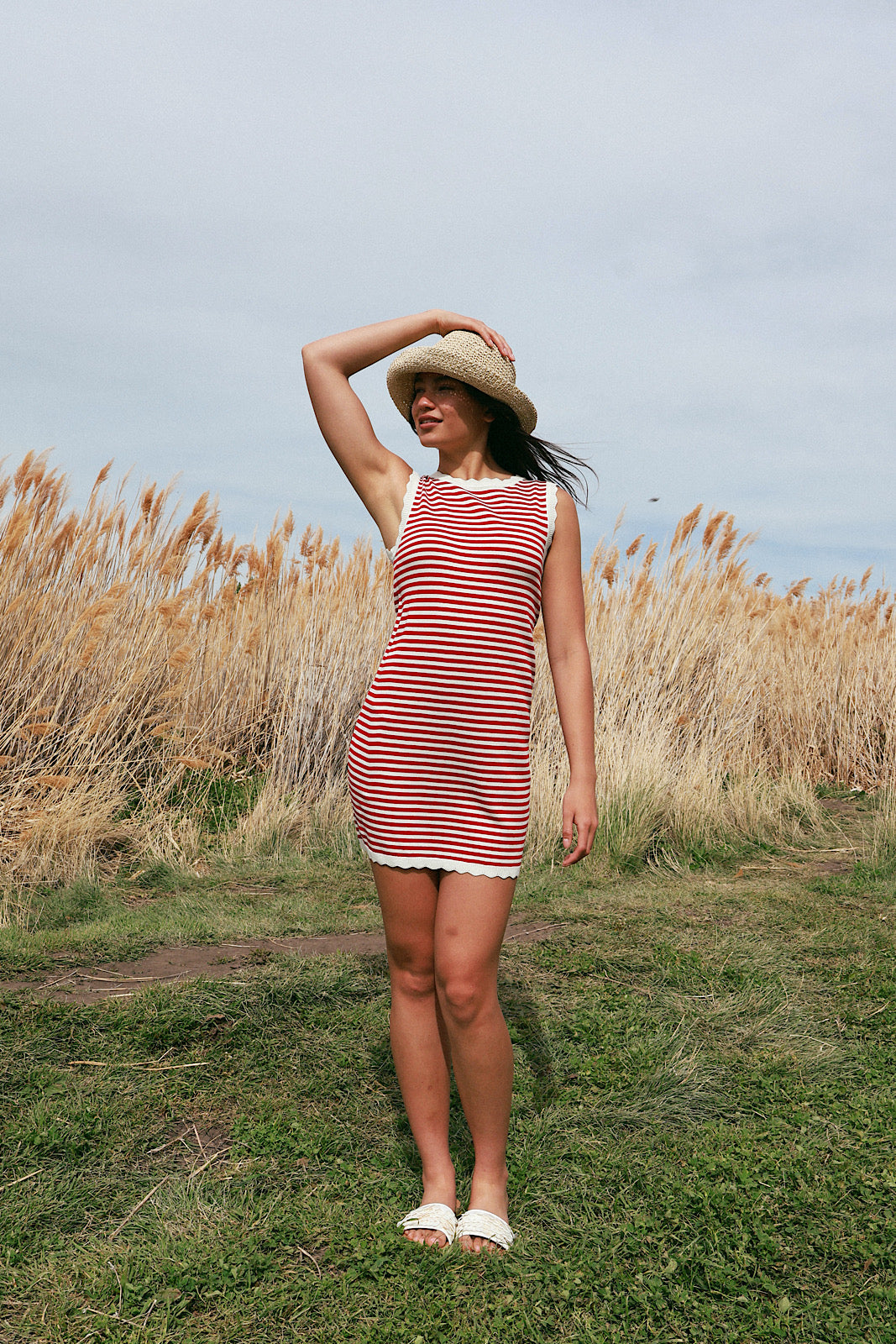 Hampton Knit Stripe Dress