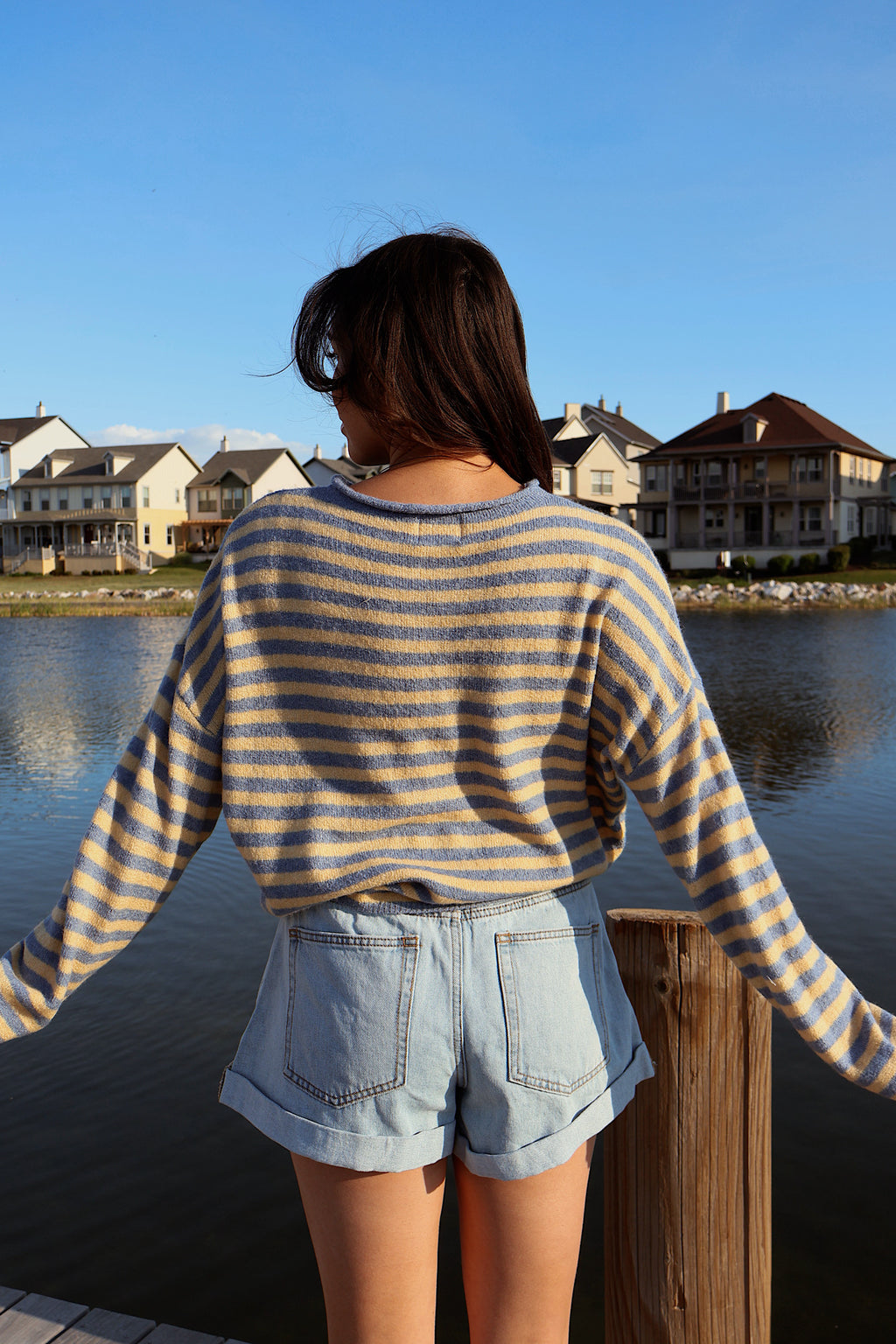 Piper Stripe Pullover
