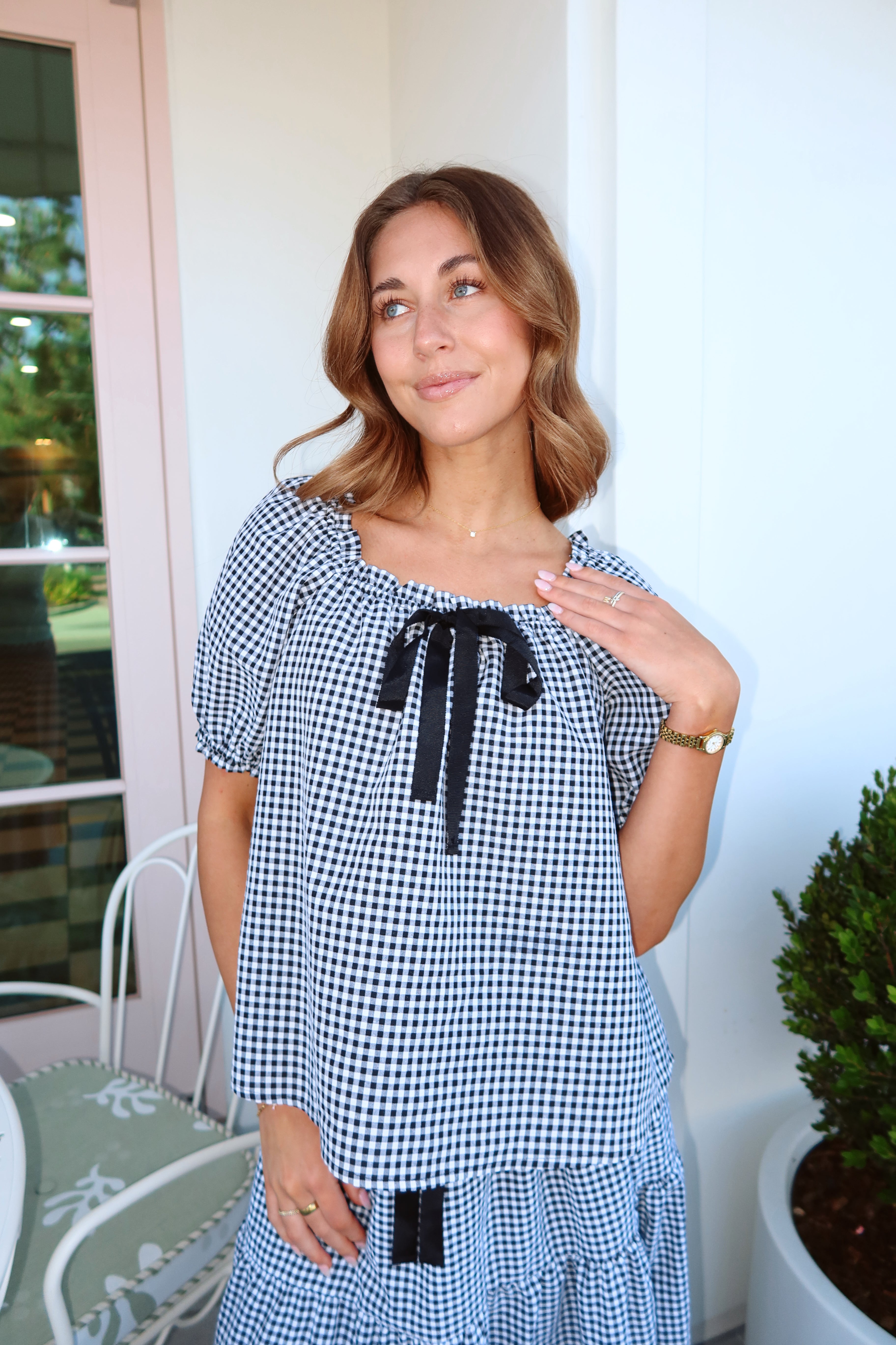 Emmaline Gingham Top Secondary image