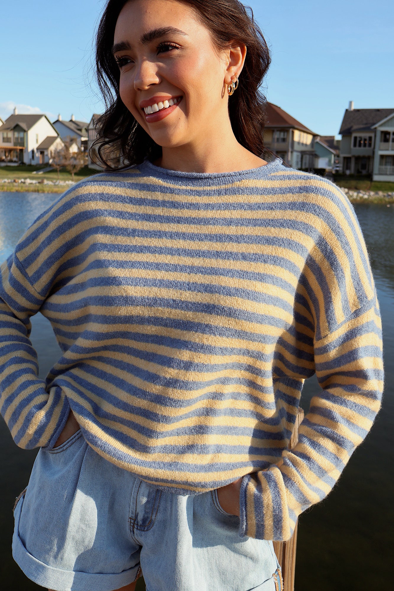 Piper Stripe Pullover