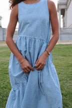Kennedy Asymmetrical Tie Maxi