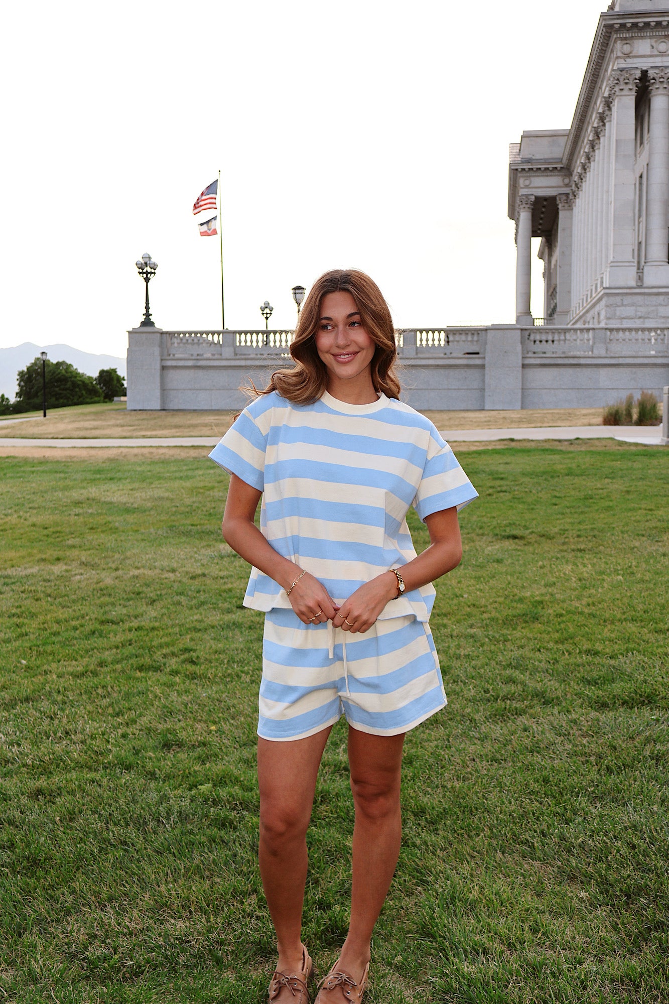 Weekender Stripe Tee Secondary image