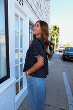 Polly Dot Blouse