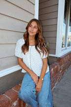 Polly Dot Blouse