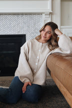 Julia Cardigan in Oatmeal