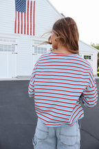 Libby Stripe Cardigan