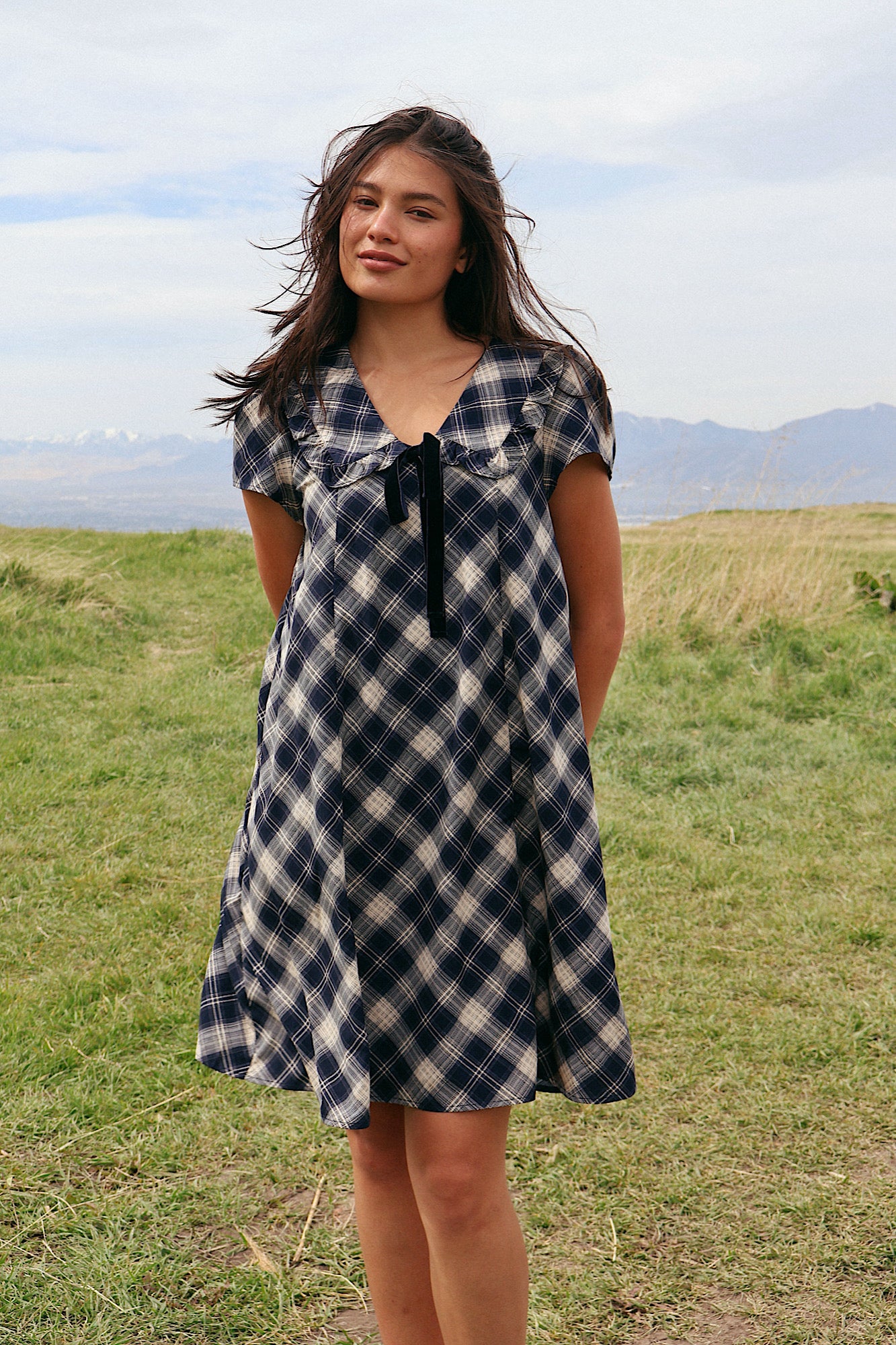 Highland Honey Plaid Dress Secondary image