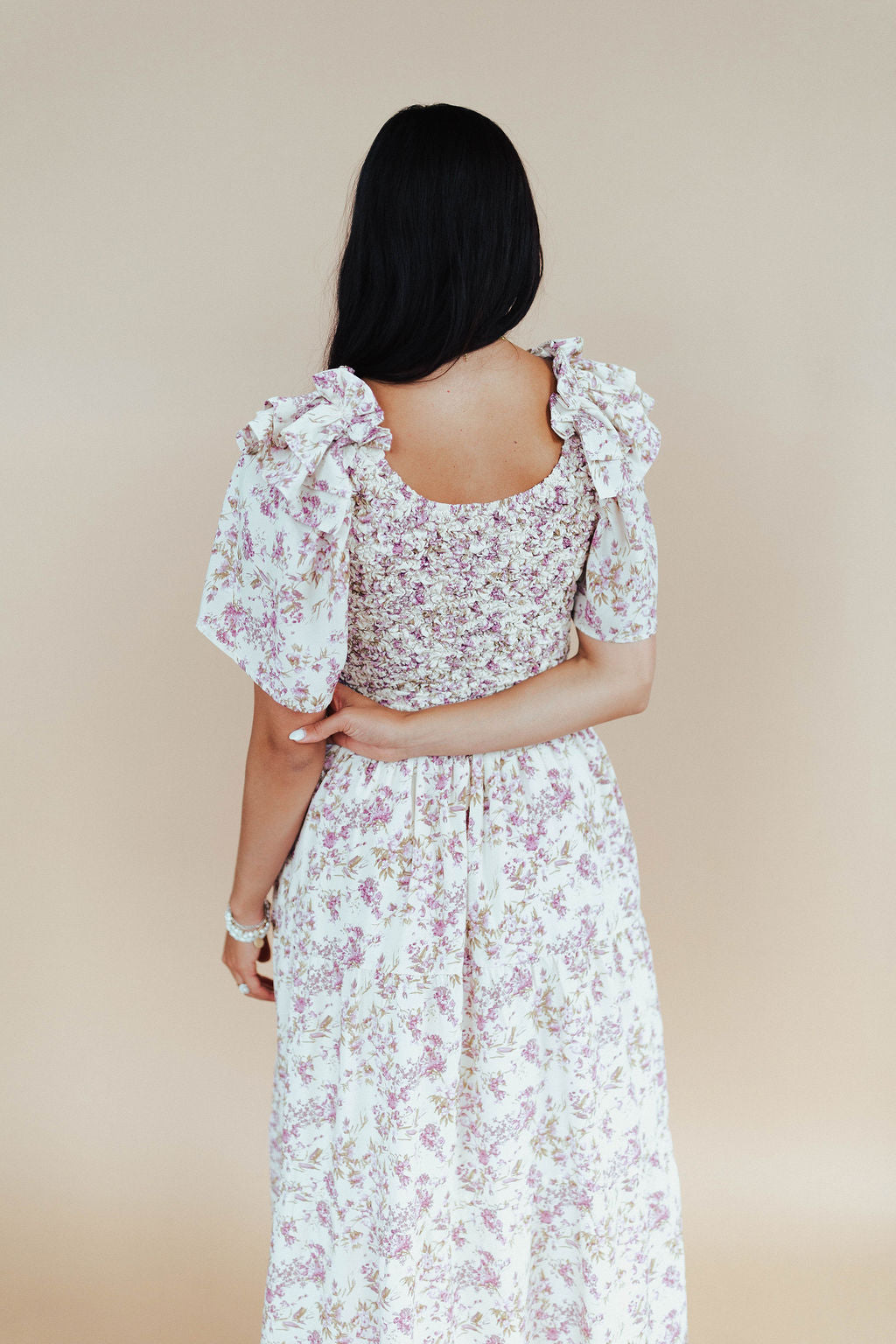 sachin and babi light blue dress A Line Lavender Tulle V Neck Prom Dresses with Flower Appliques – luladress main image 0