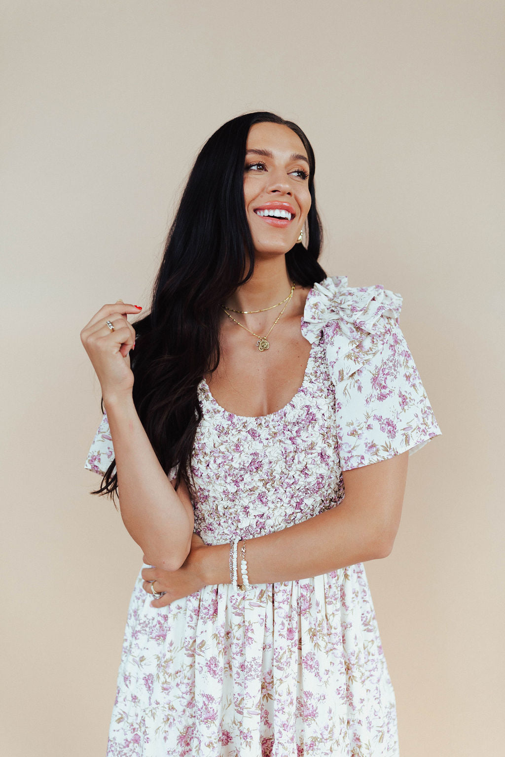 Penelope Floral Midi