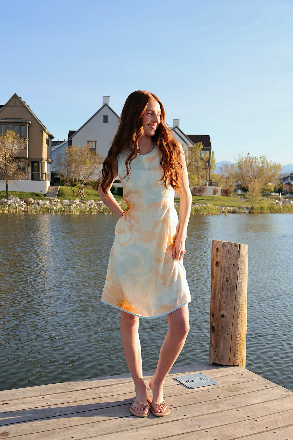 Goldie Floral Sundress