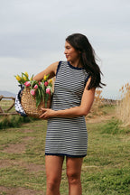 Hampton Knit Stripe Dress