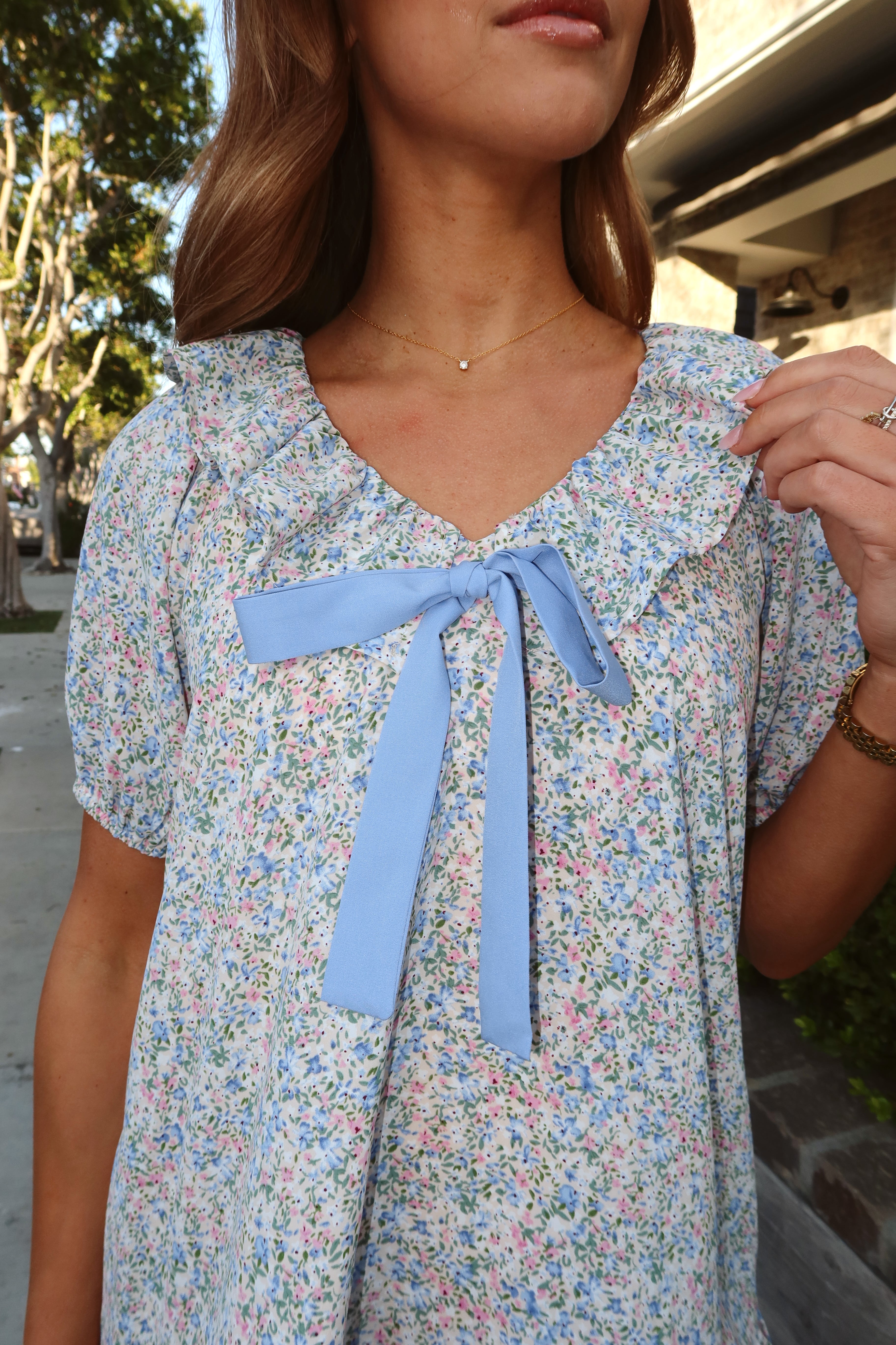 Spring Fling Ditsy Floral Dress