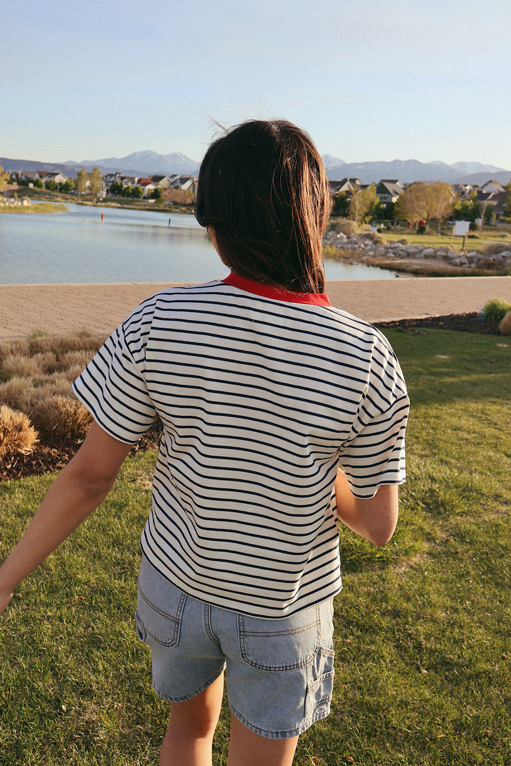 Kendall Stripe Tee