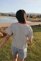 Kendall Stripe Tee
