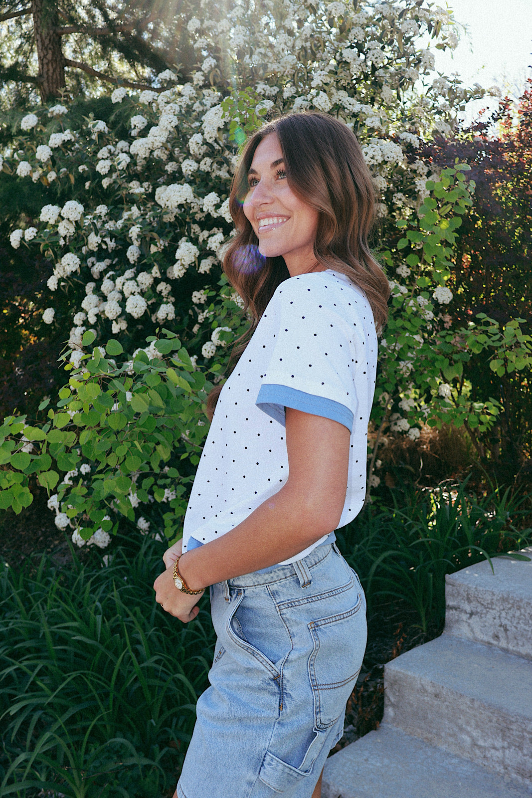 Kiki Polka Dot Tee