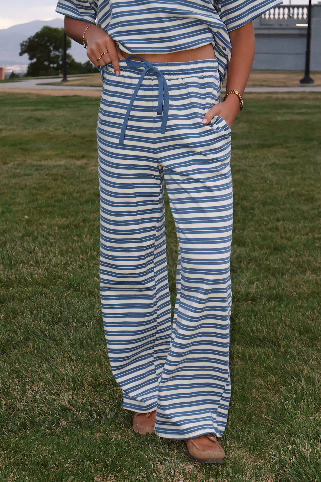 Quincy Stripe Pants